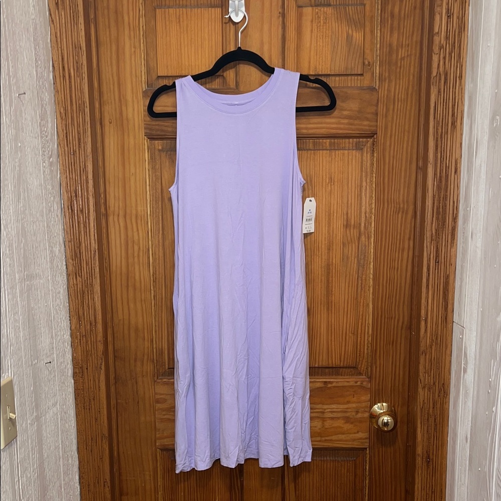 Time and Tru - Purple - Midi Dress - Size Medium - NWT